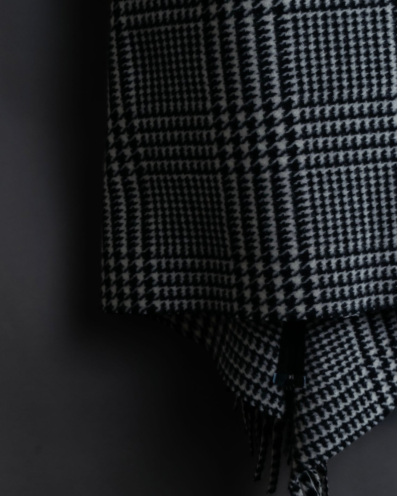 “BALENCIAGA  18AW” Virgin wool  plaid wrapped skirt