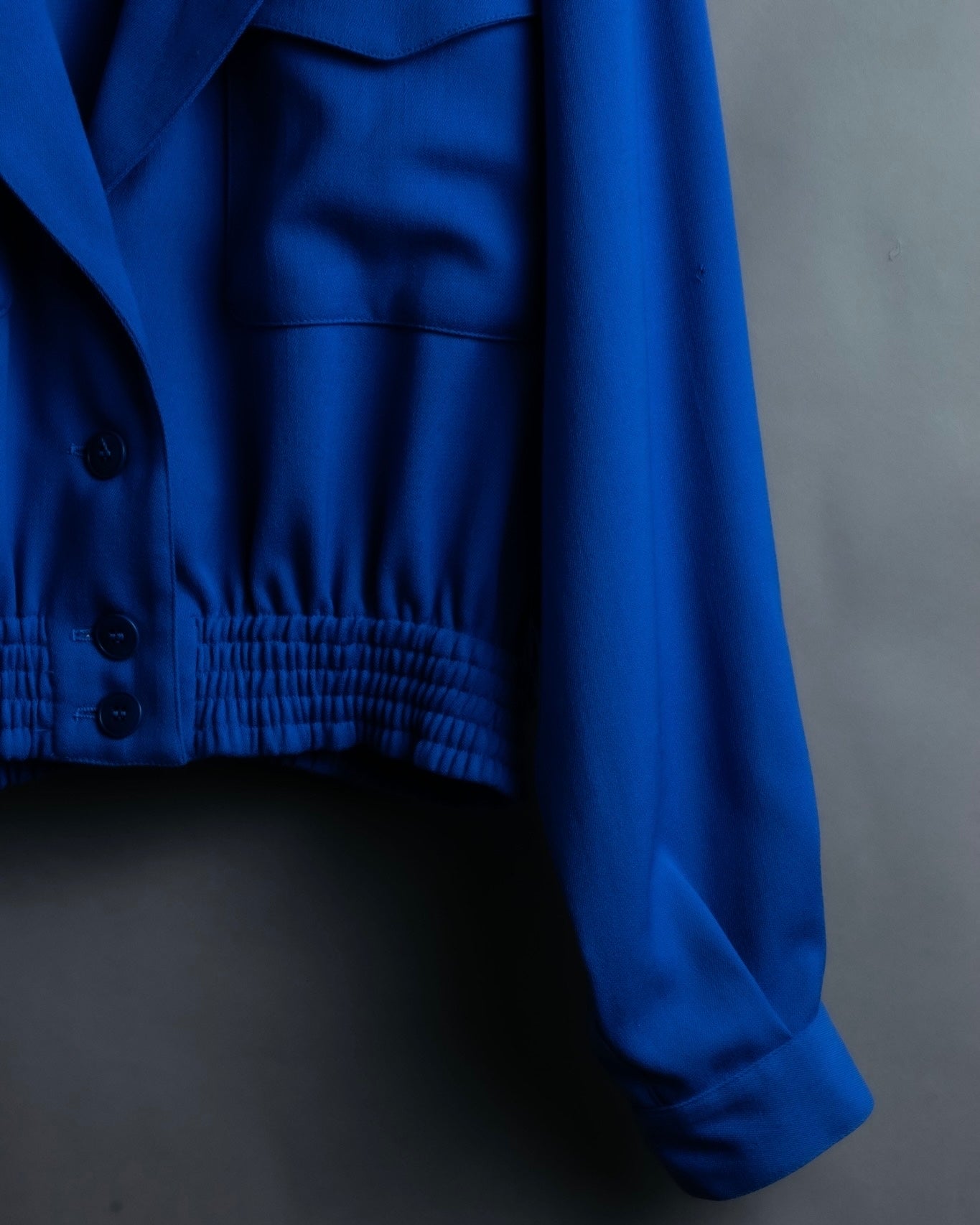 “OLD GUCCI” beautiful blue colored short jacket