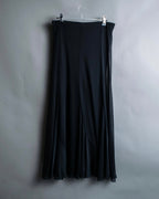 "POLO Paris" Sheer mermaid skirt