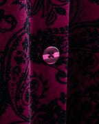 Vintage paisley velour shirt