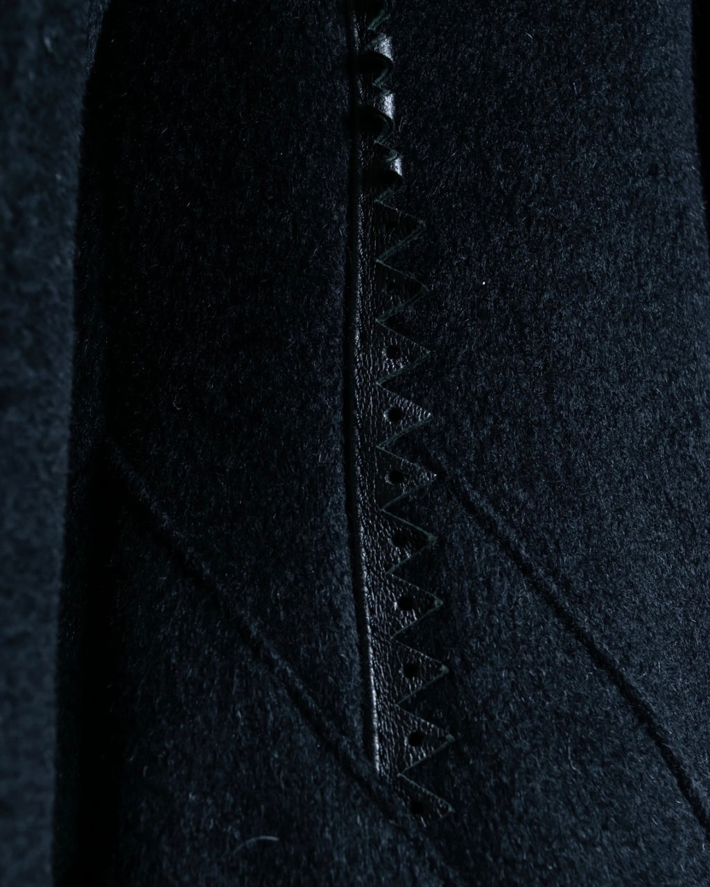 "ANTONIO BERARDI" Super long beautiful kashigora blend coat