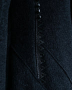 "ANTONIO BERARDI" Super long beautiful kashigora blend coat