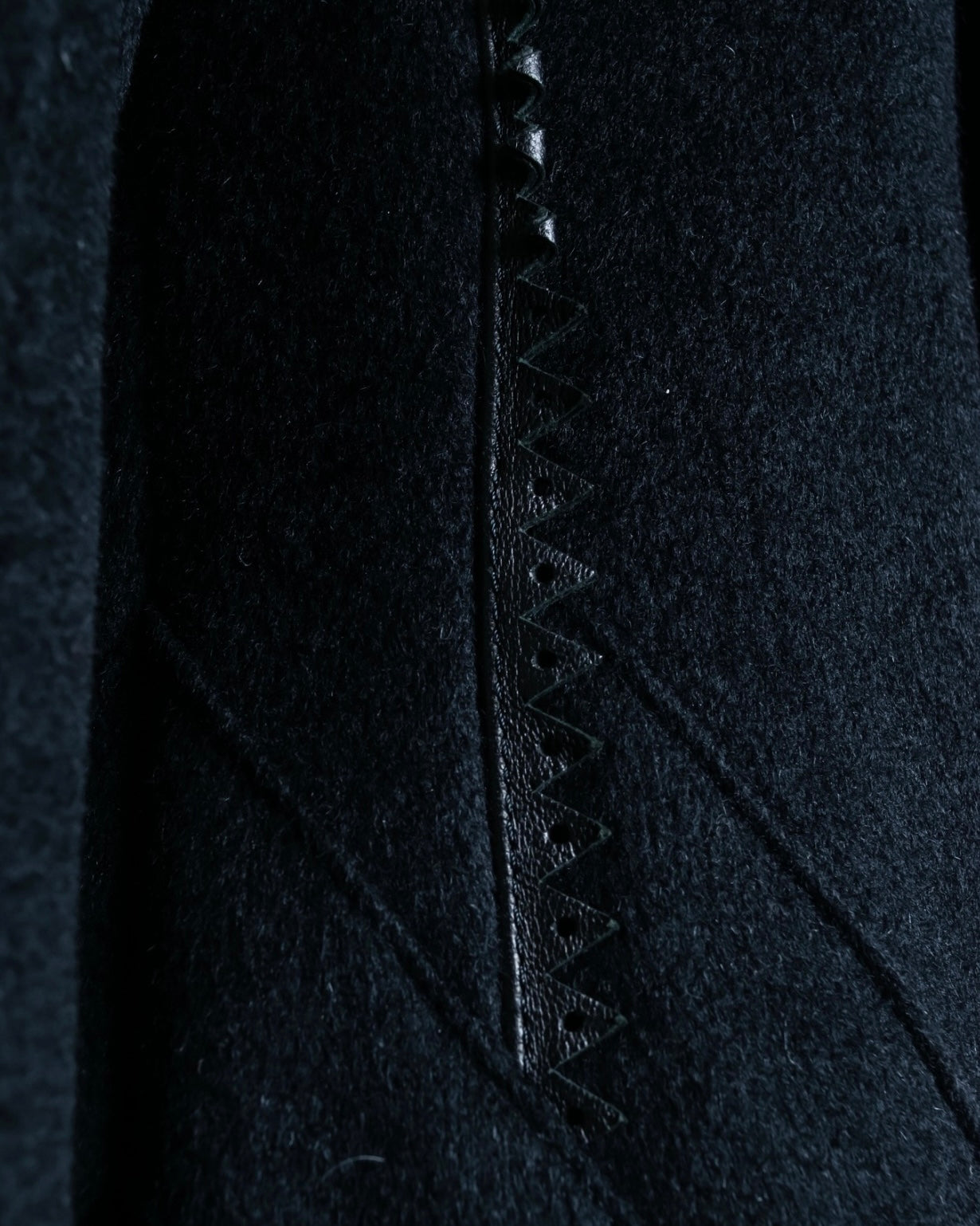 "ANTONIO BERARDI" Super long beautiful kashigora blend coat