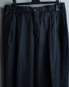 "GIANNI VERSACE" dark stripe archive setup