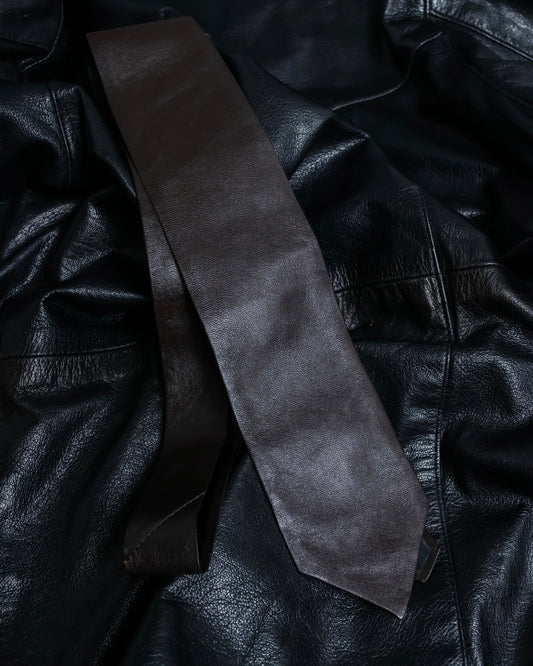 Jean Paul Gaultier Leather Tie