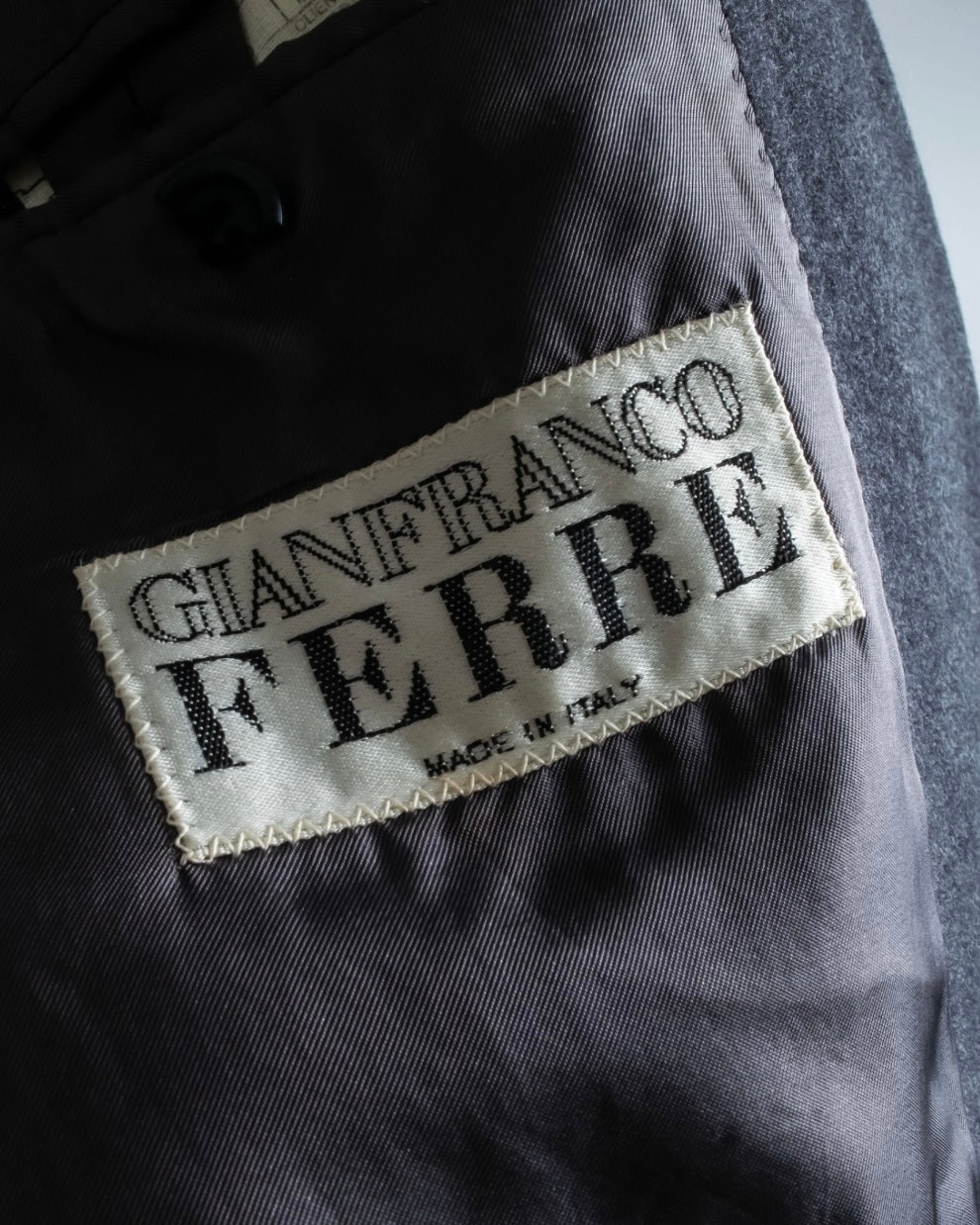 "GIAN FRANCO FERRE" Virgin wool super long coat