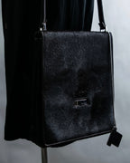 "GUCCI" Harako fur square shoulder bag