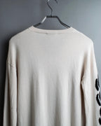 "BOTTEGA VENETA" art pattern cashmere 100% knit