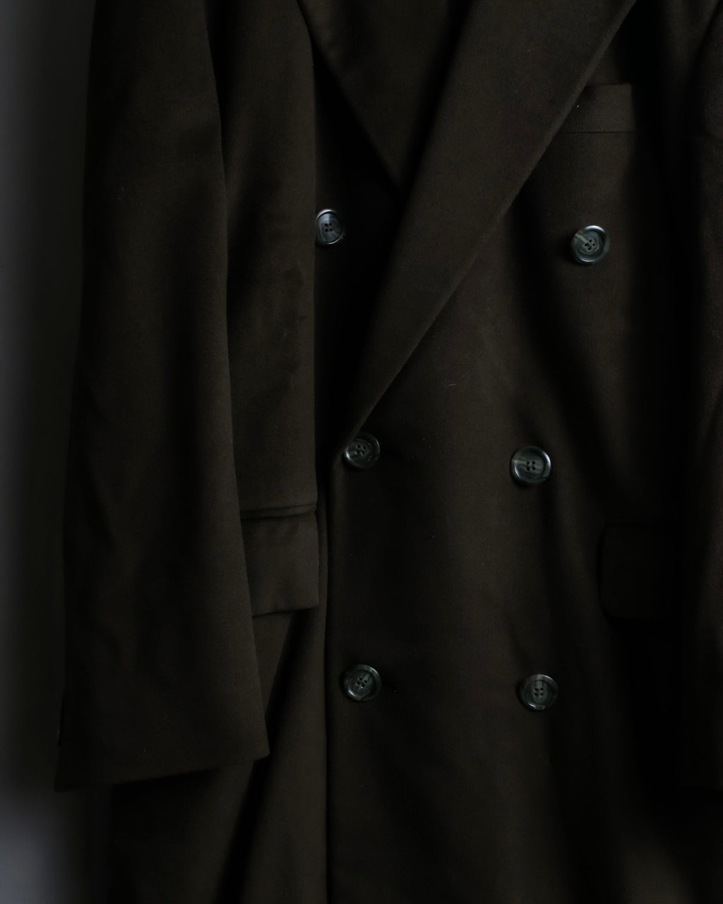 "WILLIAM" Beautiful oversized cashmere brand double-breasted coat