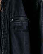 "DIESEL" Double zip gimmick jacket