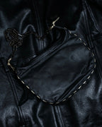 "VALENTINO GARAVANI" Flower accent chain leather bag