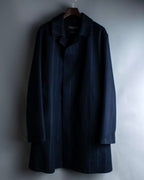 "MACKINTOSH" super oversized striped coat