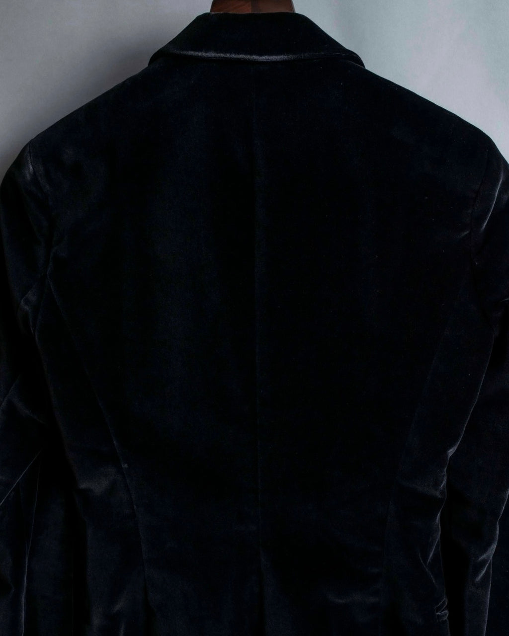 "VERSACE JEANS COUTURE" Velour peak lapel tailored jacket