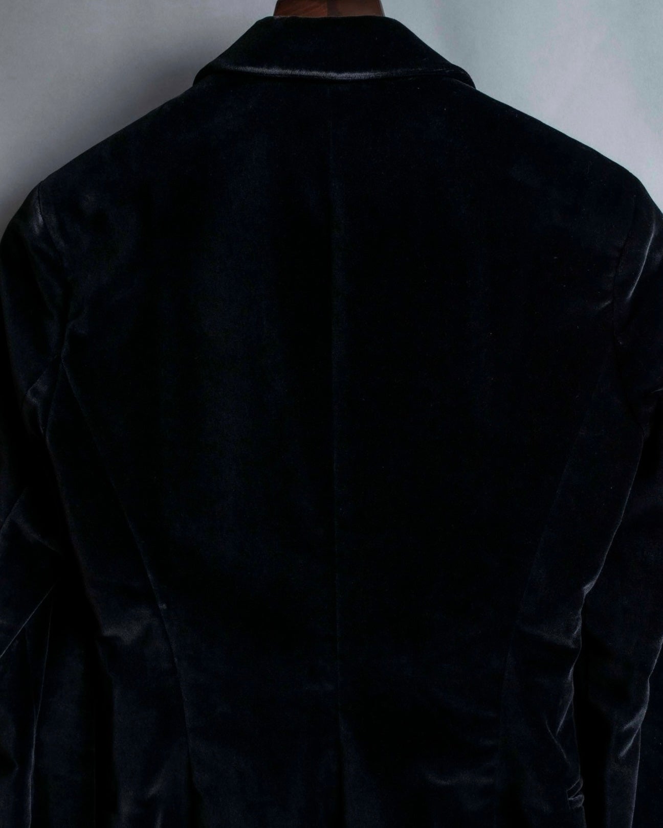 "VERSACE JEANS COUTURE" Velour peak lapel tailored jacket