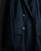 "JIL SANDER" double-breasted lightweight wool jacket