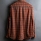 "COMME des GARCONS HOMME"Tone-on-tone checked wool shirt