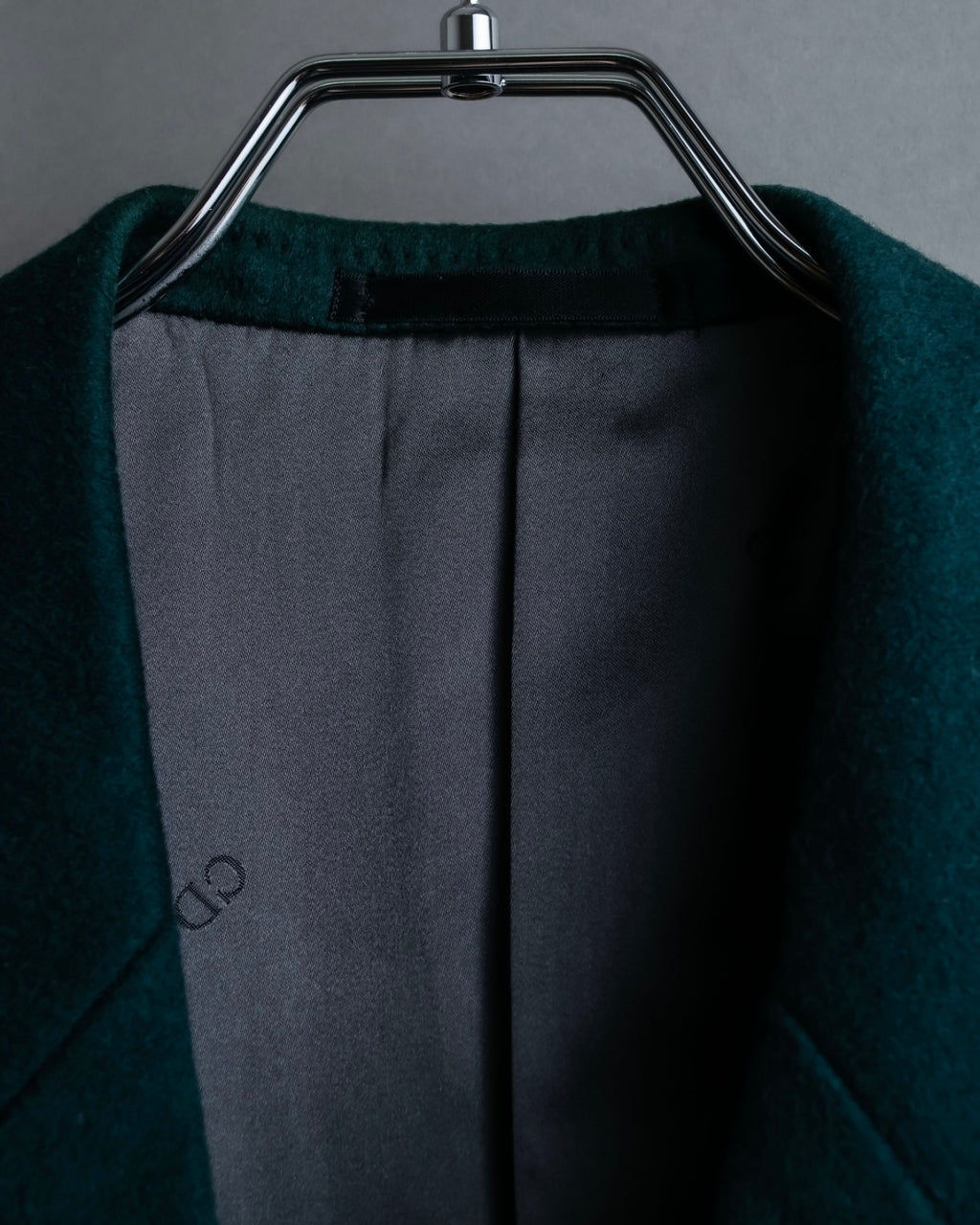 "Christian Dior MONSIEUR" Wool cashmere vibrant blue green tailored jacket