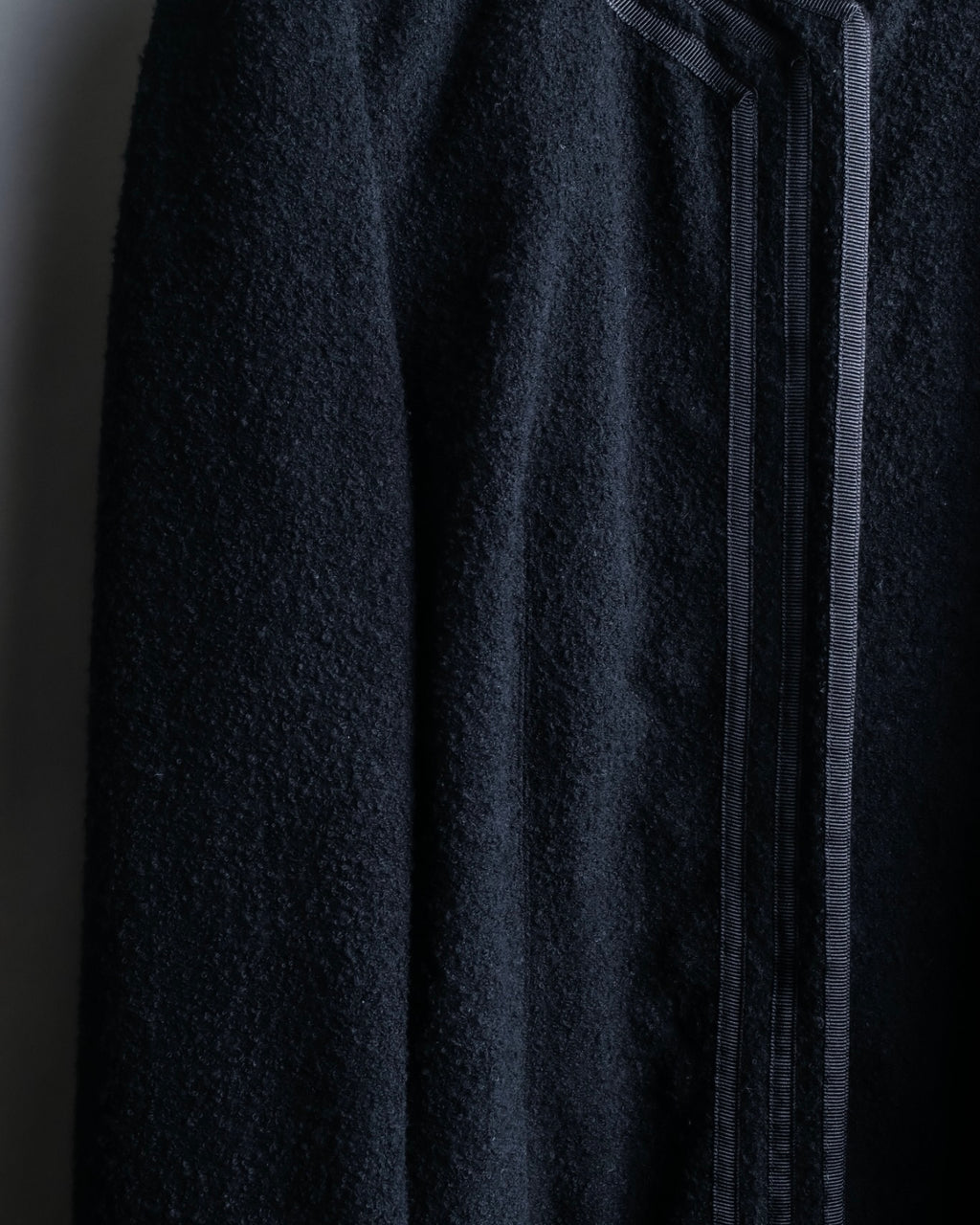 "EMPORIO ARMANI" Three-line short fly front jacket