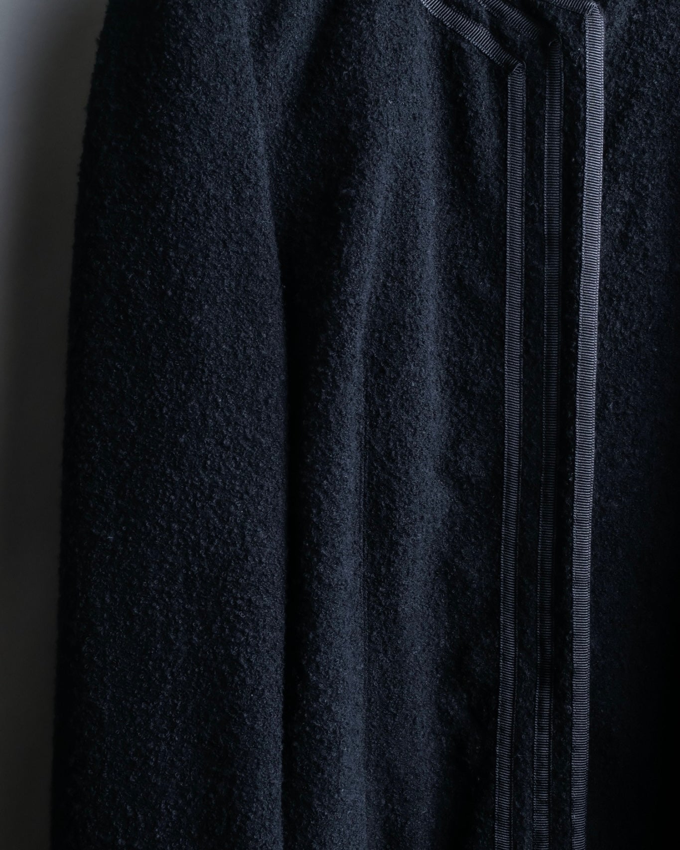 "EMPORIO ARMANI" Three-line short fly front jacket