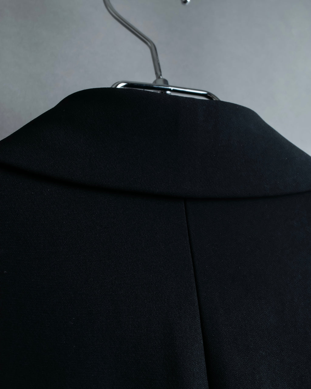 "Alexander wang"Leather piping tailored jacket with back fastening design