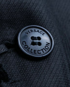 "Versace Collection" Mint condition striped three-piece