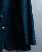 XL Vintage iridescent corduroy tailored jacket