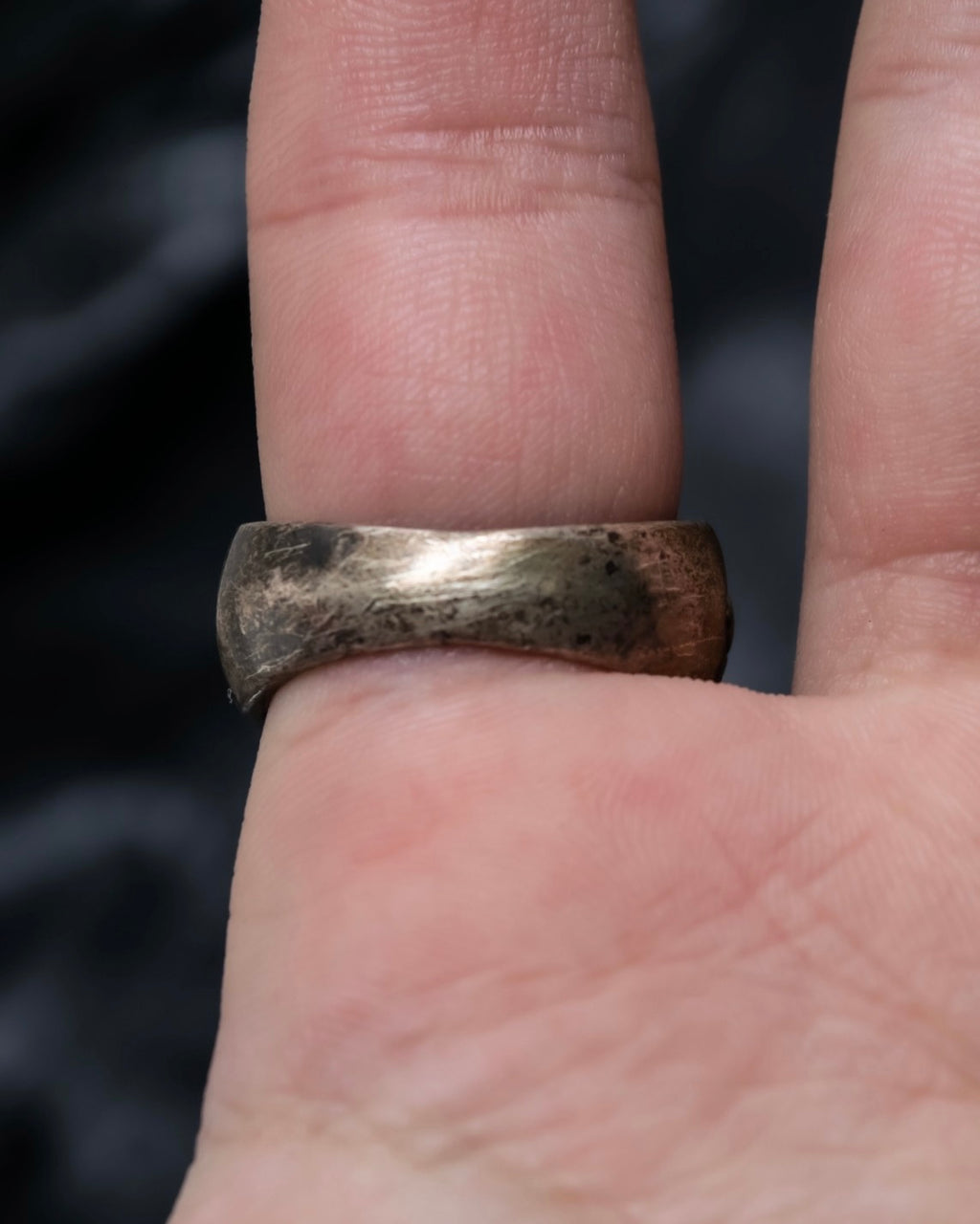 vintage crystal ring