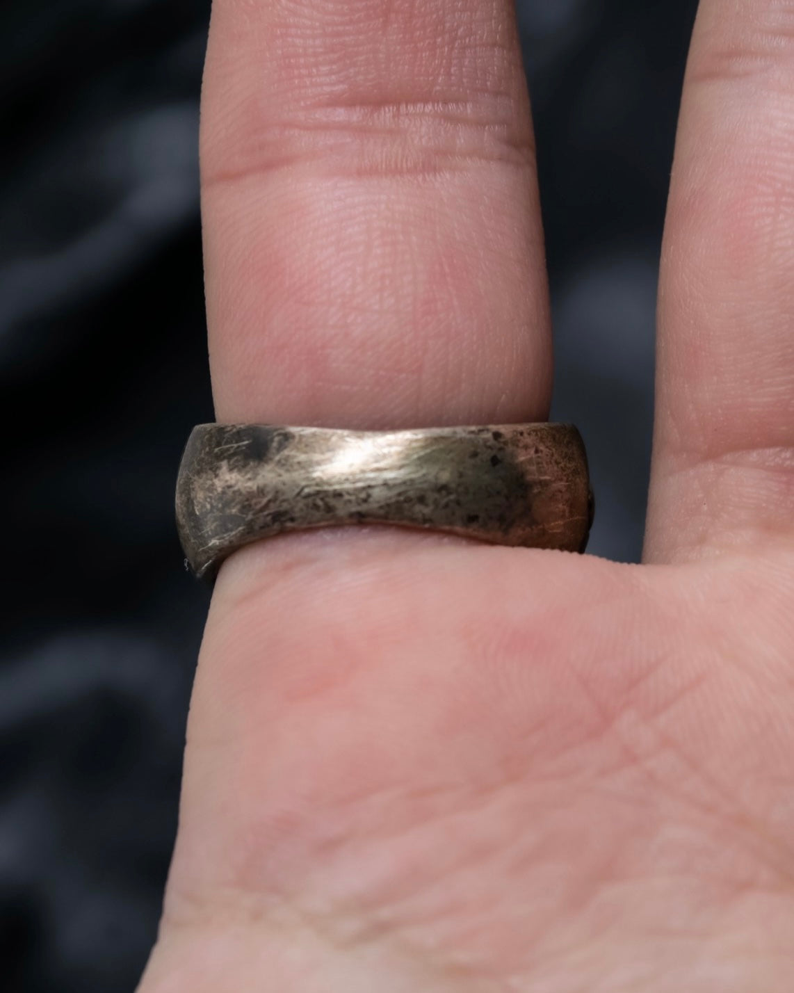 vintage crystal ring