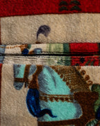 "EMPORIO ARMANI" Total Horse Pattern Four Button Jacket