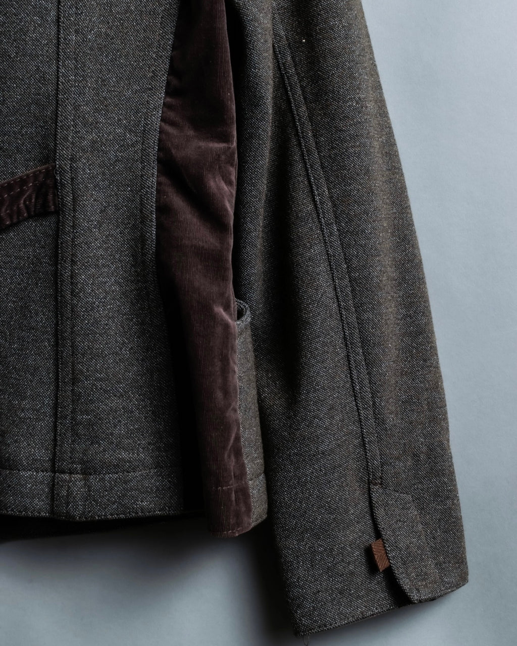 "KANSAI BIS" tailored corduroy combination jacket