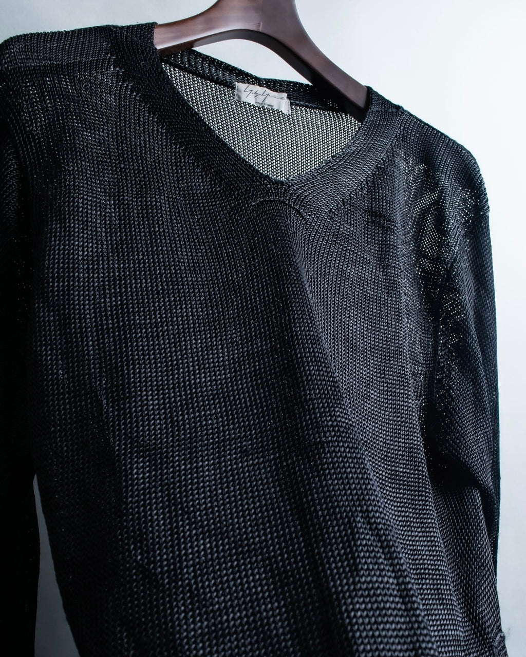 "Yohji Yamamoto POUR HOMME" rayon 100% summer knit 