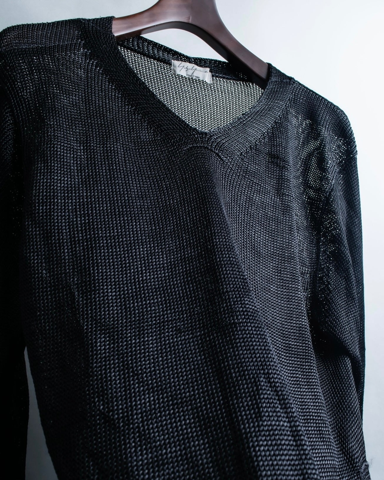 "Yohji Yamamoto POUR HOMME" rayon 100% summer knit 