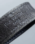 "Louis Vuitton" Belt motif leather bangle
