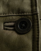 Vintage kargan lamb suede combination jacket