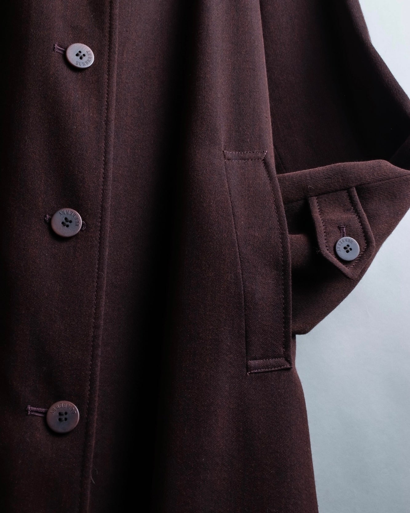 "BURBERRY 99's-" Spring Wool Long Sten Color Code