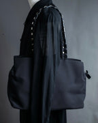 "Salvatore Ferragamo" iron chain shoulder bag