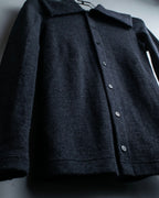 "tricot COMME des GARCONS" Light 100% wool layered knit
