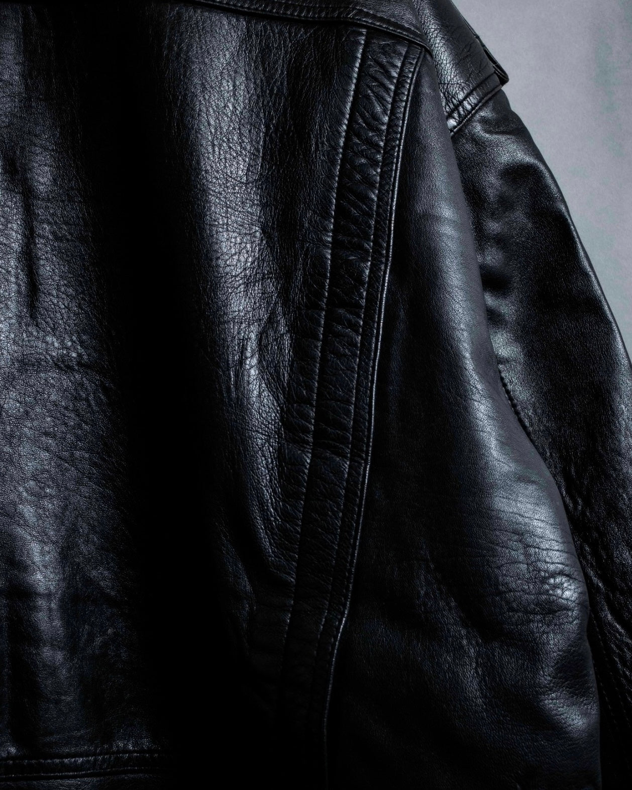 3XL Oversilhouette Faux Fur Leather Coat