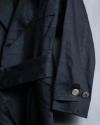 "Louis Vuitton" Peak lapel cotton coat