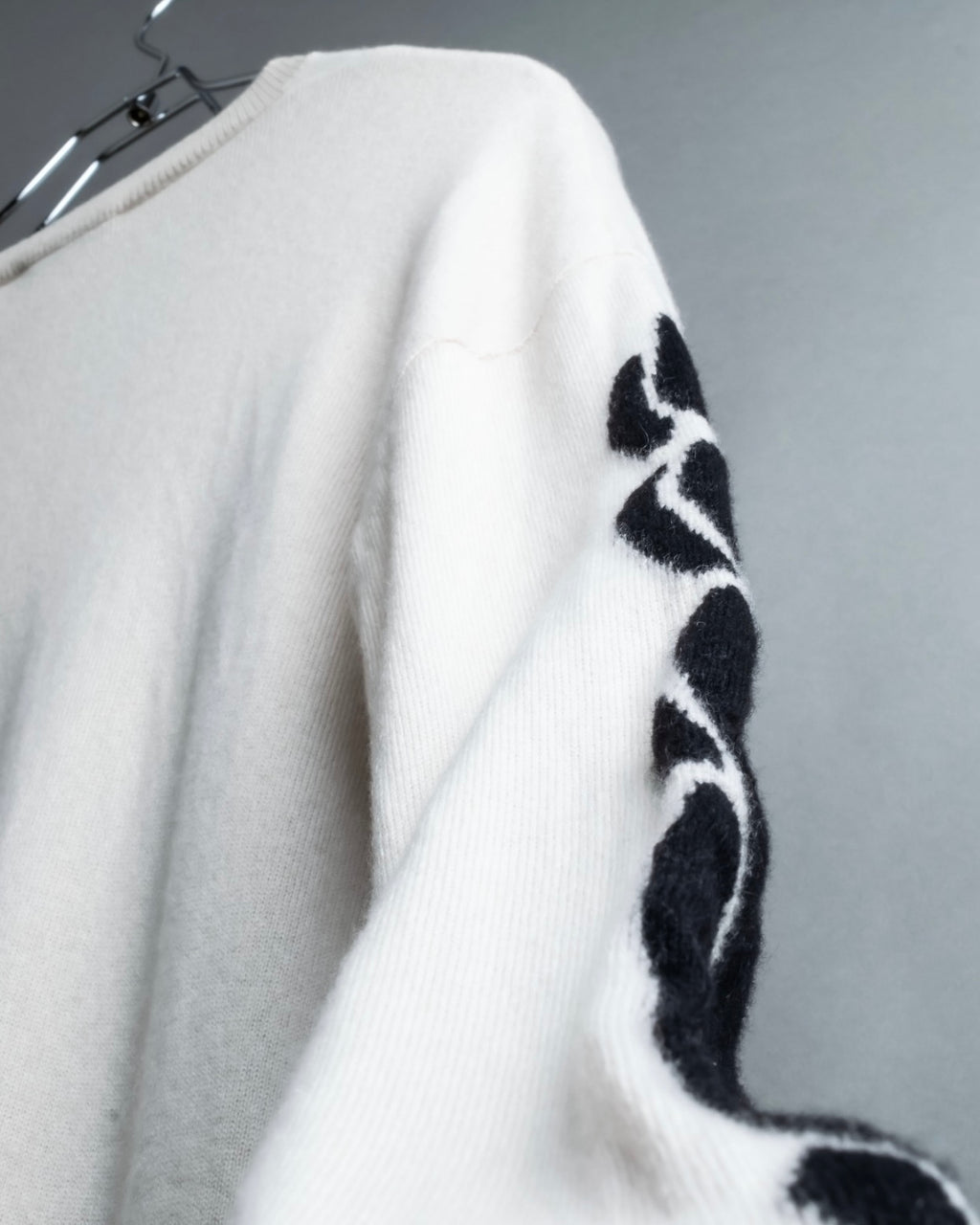 "BOTTEGA VENETA" art pattern cashmere 100% knit