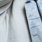 "CRISTIANO di THIENE"Crack design white leather jacket