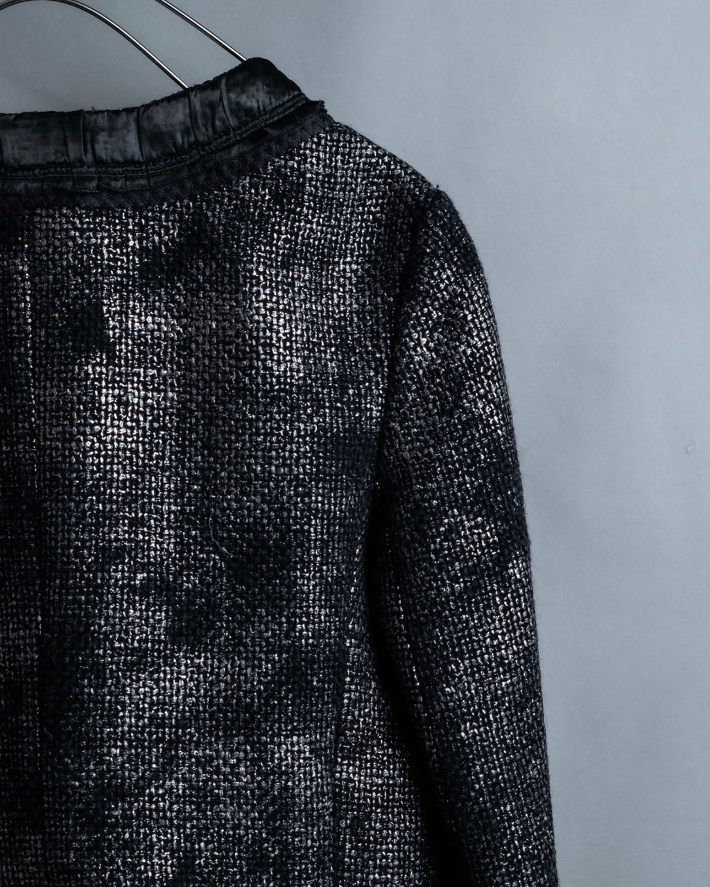 "PRADA" sheep fur wool duffel jacket