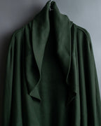 Vintage dolman design jersey cardigan