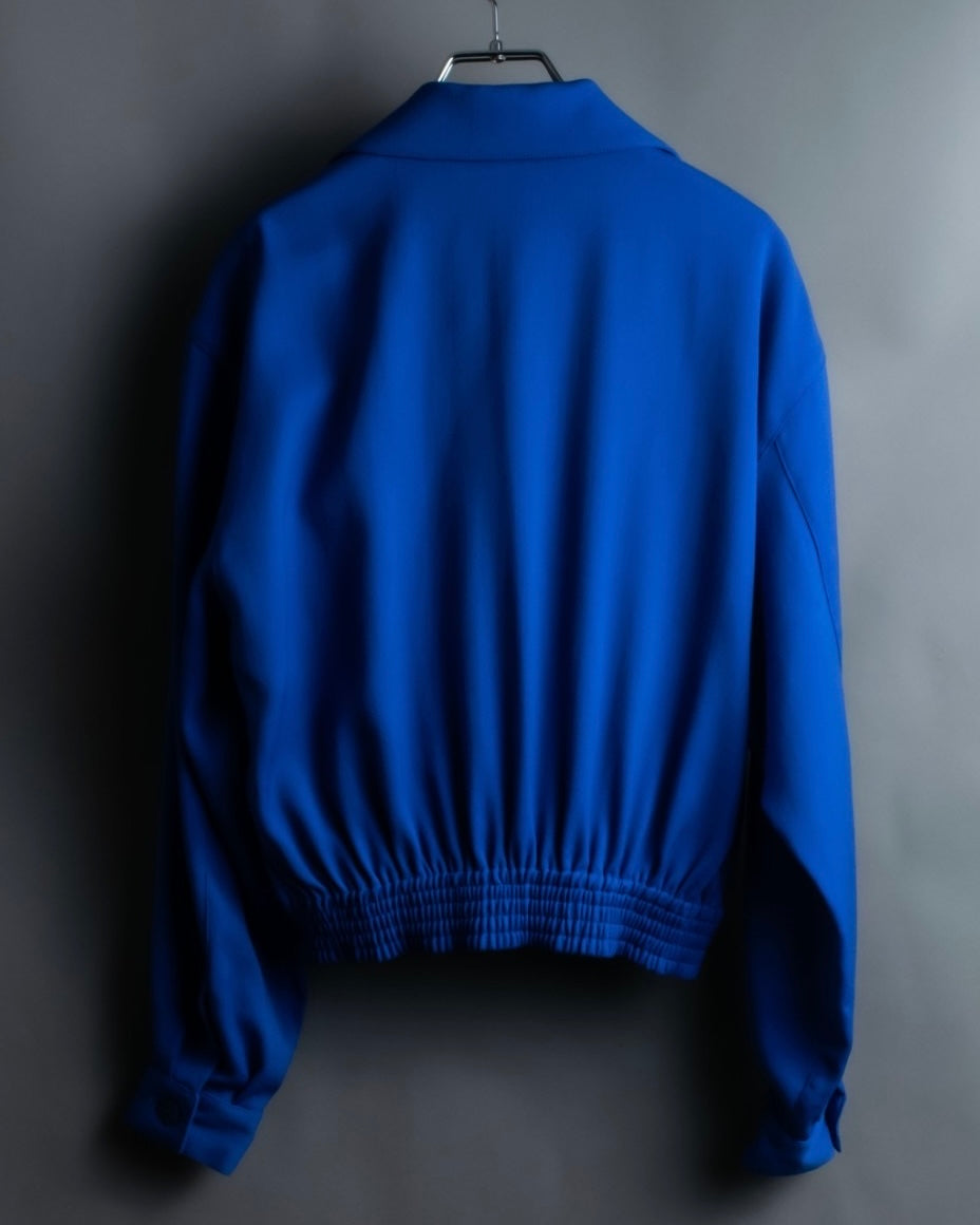 “OLD GUCCI” beautiful blue colored short jacket