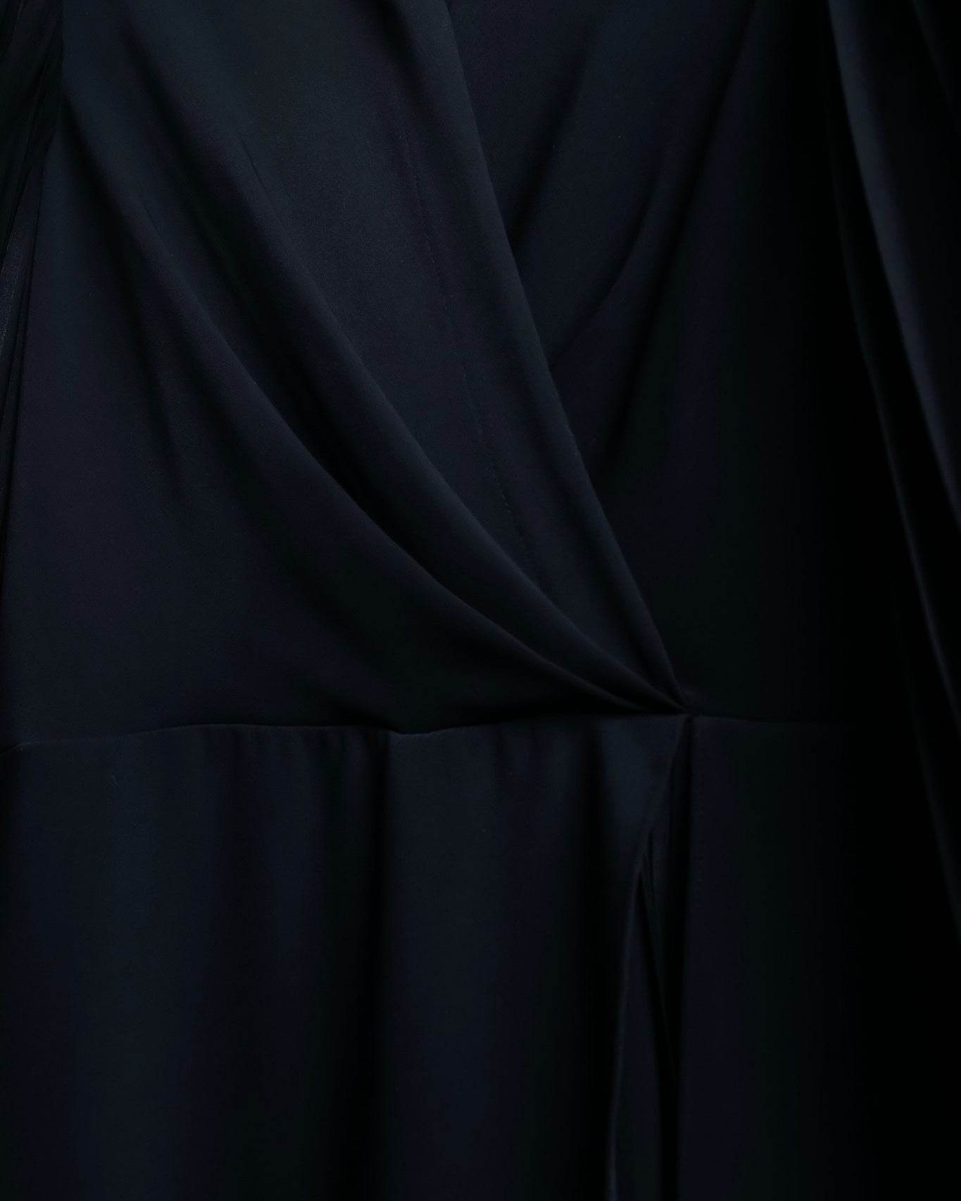 “Karl Lagerfeld” pleats designed stand collar summer dress