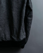 "JUNYA WATANABE" Cotton Herringbone Hoodie Jacket