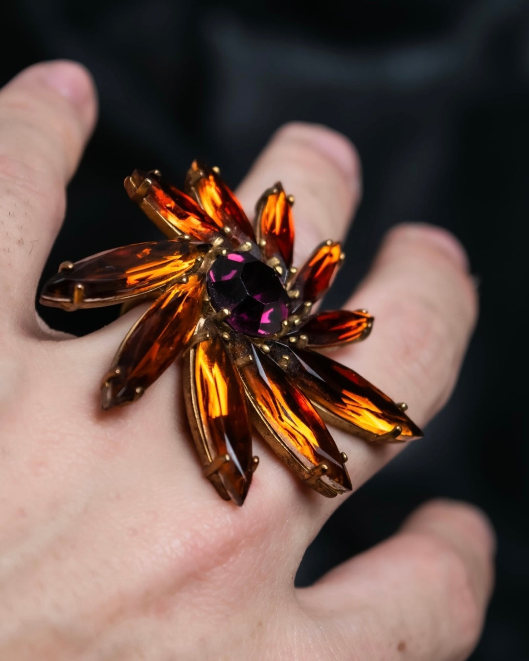 "Louis Vuitton" Flower jewelry ring