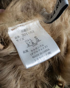 Vintage kargan lamb suede combination jacket