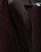 Vintage Leopard Print Sheer Dress Shirt