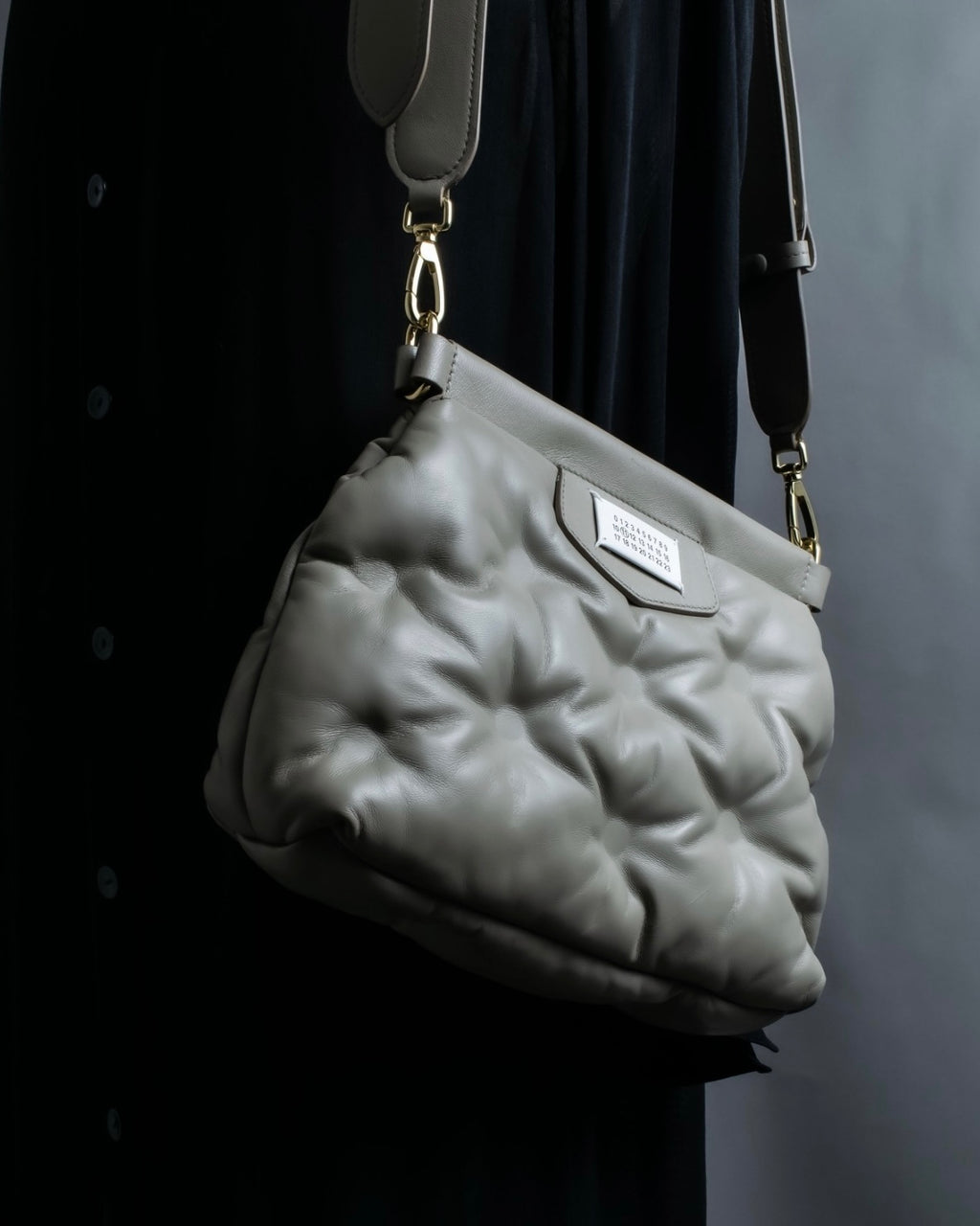 "Maison Margiela" Glam Slam leather shoulder bag